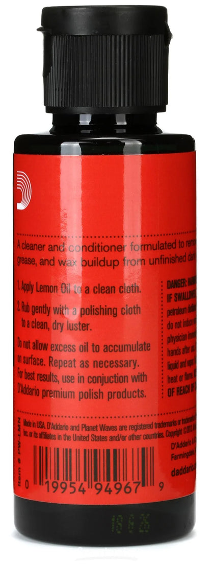 DAddario PW-LMN Lemon Oil Cleaner and Conditioner