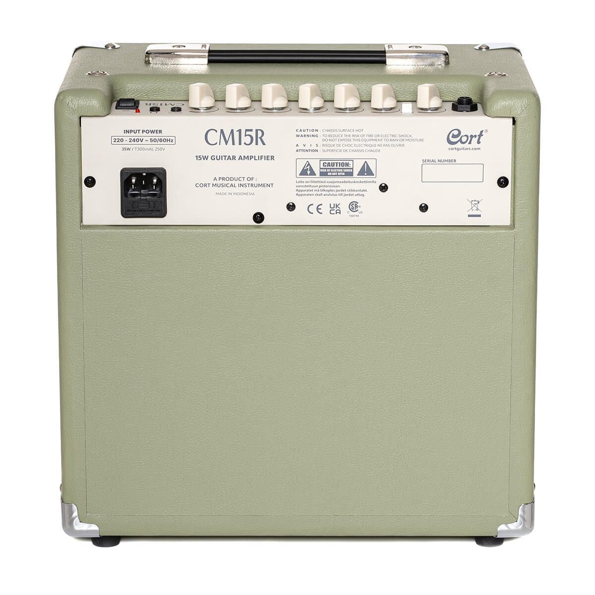 Cort CM15R Guitar Amplifier Pastel Green