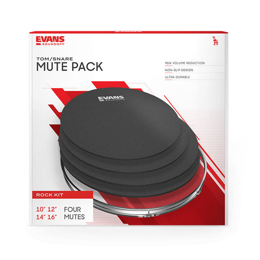 Evans Soundoff Mute Rock Pack SO-0246, D'addario