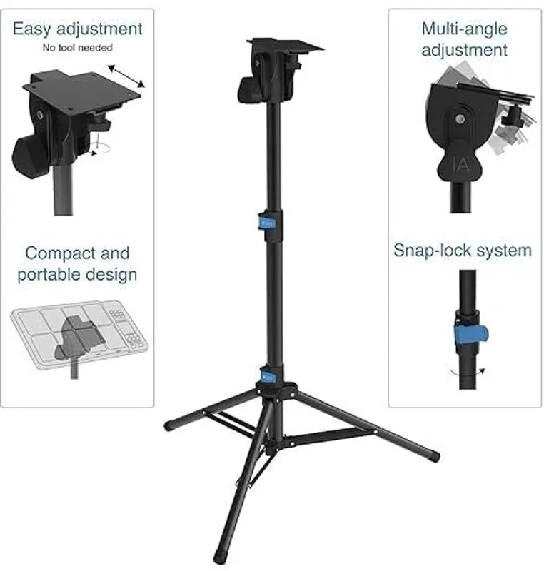 IA Stands- Single heavy octapad stand with sturdy base -PS1