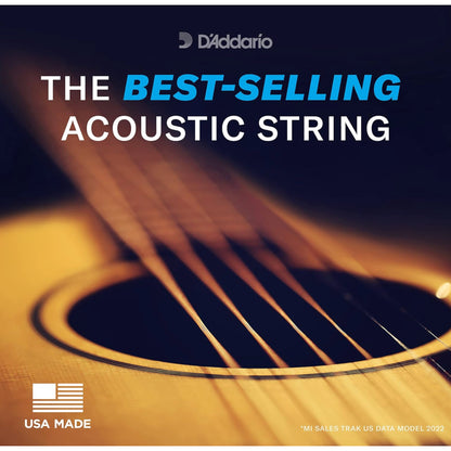 D'Addario EJ26 Acoustic 11-52 Custom Light Guitar Strings