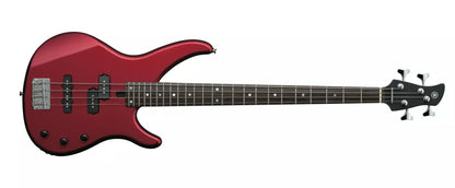 Yamaha TRBX174 TRBX Series Electric Bass Guitar, Metallic Red
