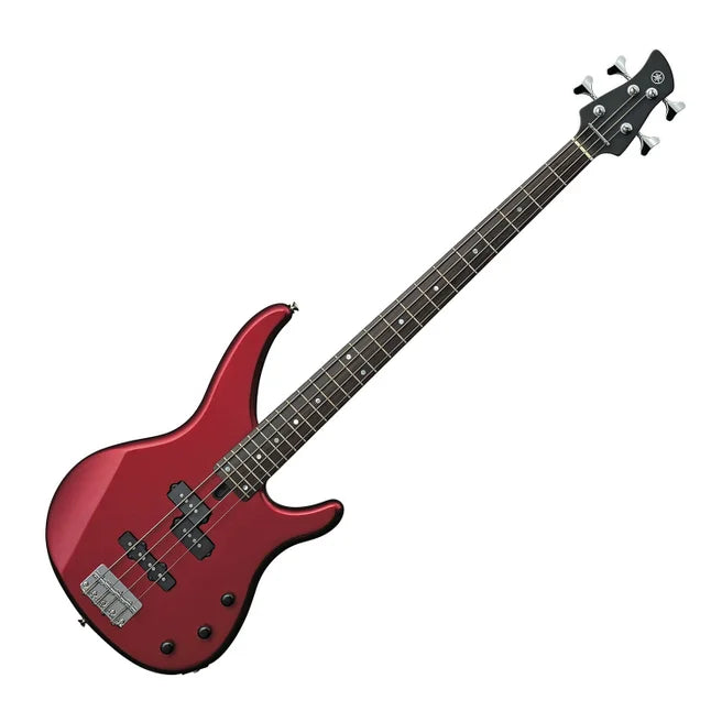 Yamaha TRBX174 TRBX Series Electric Bass Guitar, Metallic Red